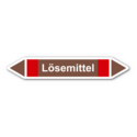 Rohrleitungskennzeichnung „Lösemittel“