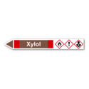 Rohrleitungskennzeichnung „Xylol“