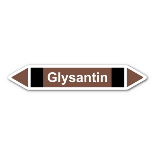 Rohrleitungskennzeichnung „Glysantin“
