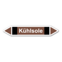 Rohrleitungskennzeichnung „Kühlsole“