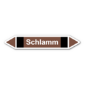 Rohrleitungskennzeichnung „Schlamm“