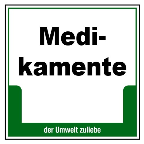 Umweltschild „Medikamente“