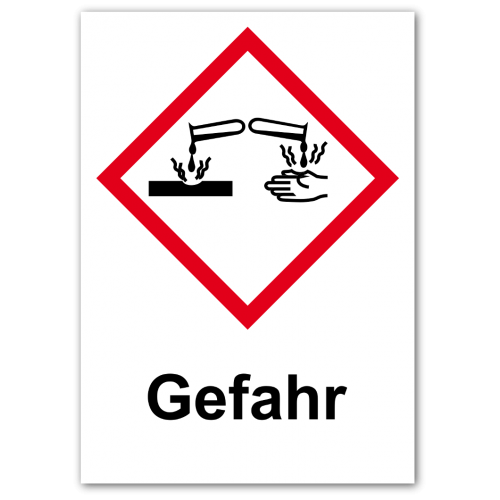 umweltgefährdend Schild 29x29cm Gefahrenstoffe Warnschild GHS-Symbol 09 Umwelt 