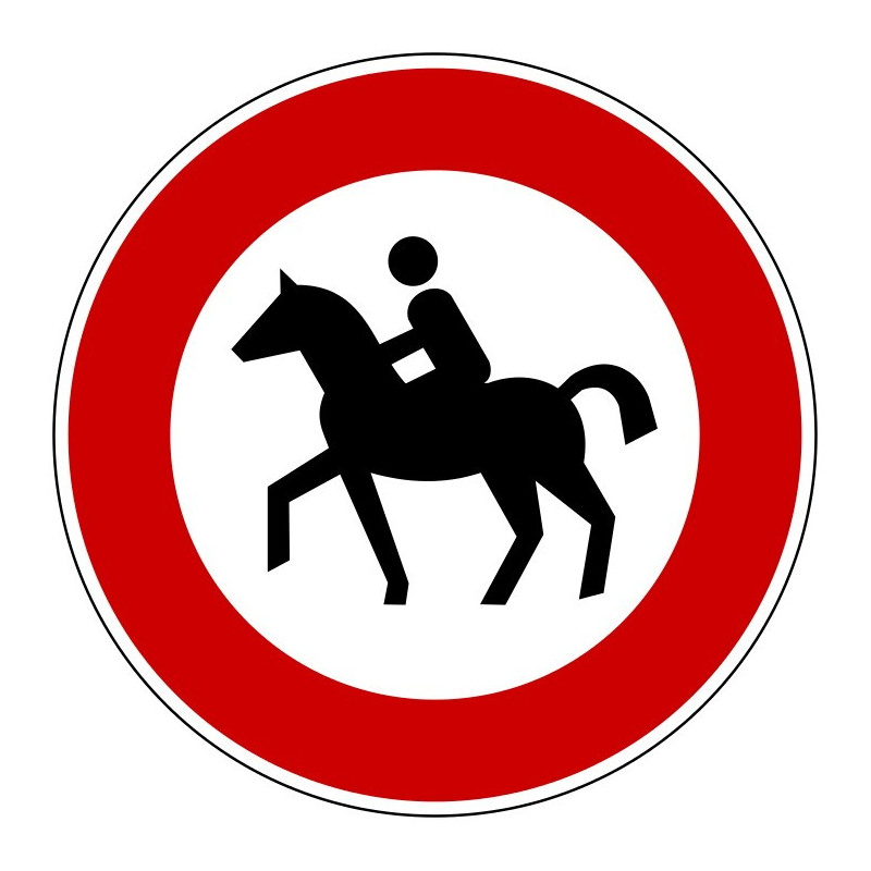 Verbot für Reiter - StVO-257-51