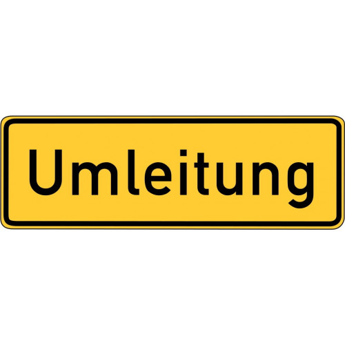 Umleitung - StVO-457.1