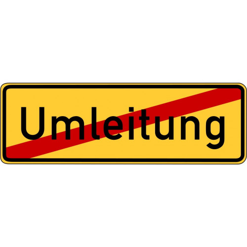 Ende der Umleitung - StVO-457.2