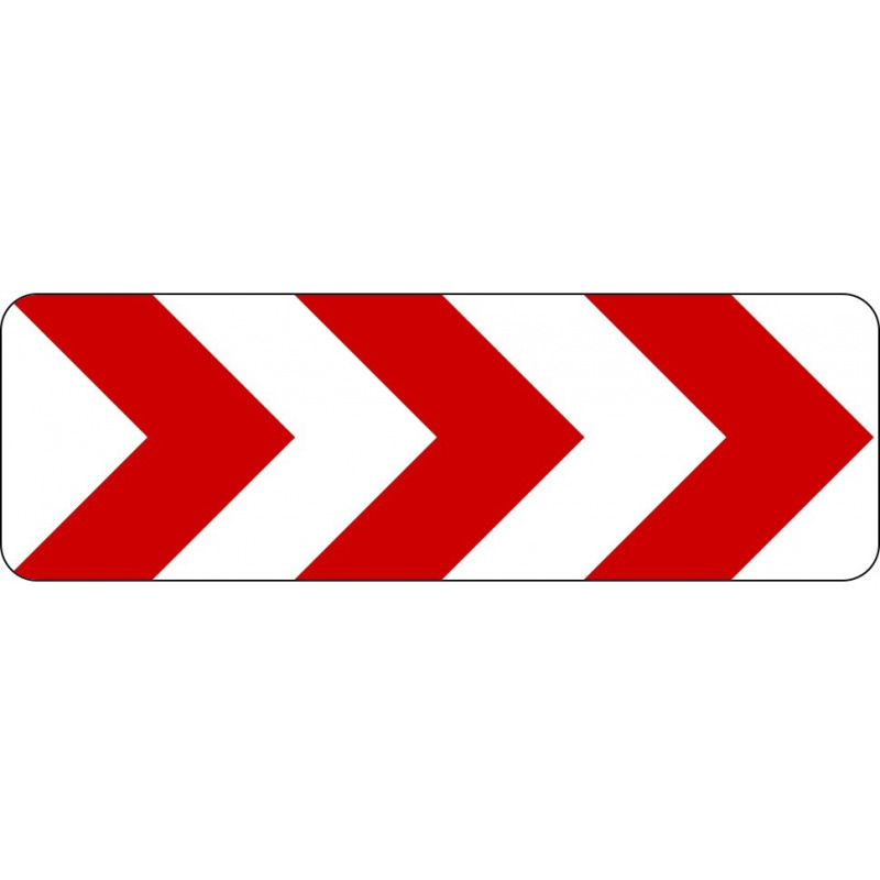 Richtungstafel in Kurven (rechts) - StVO-625-20