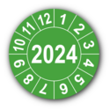 Jahresprüfplakette mit vierstelliger Jahreszahl, 2020