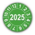 Jahresprüfplakette mit vierstelliger Jahreszahl, 2021