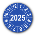 Jahresprüfplakette mit vierstelliger Jahreszahl, 2021