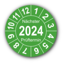 Jahresprüfplakette „Nächster Prüftermin“, 2020