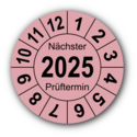 Jahresprüfplakette „Nächster Prüftermin“, 2021