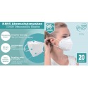20 Stck Atemschutzmasken KN95 (Entspricht FFP2)