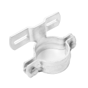 Rohrschelle T-Version R107 48mm Ø - 60mm Ø 76mm Ø – Lochabstand 70 mm – Stahl