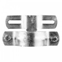 Rohrschelle T-Version R107 48mm Ø - 60mm Ø 76mm Ø – Lochabstand 70 mm – Stahl