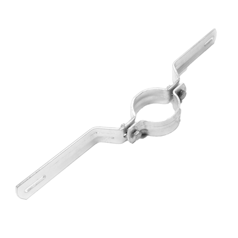 Rohrschelle einteilig 60 mm Ø - 76 mm Ø - Lochabstand 350 mm - 900 mm