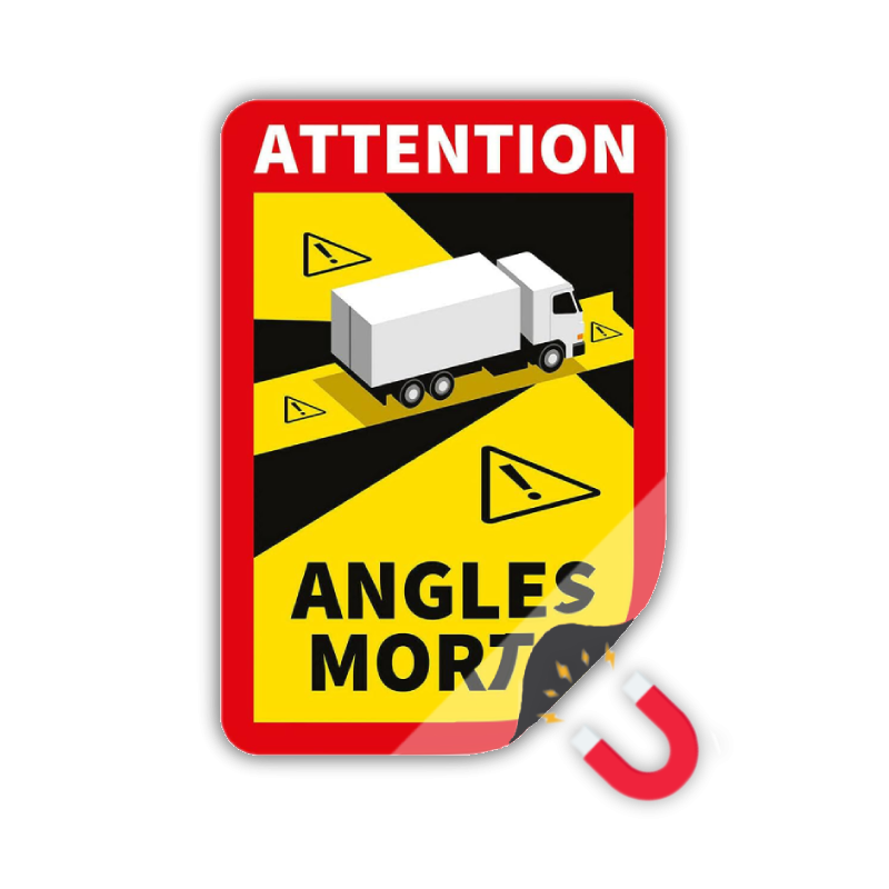 Angles Morts LKW Magnetfolie