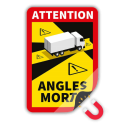Angles Morts LKW Magnetfolie