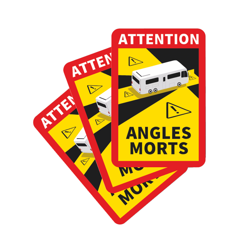 Angles Morts Wohnmobil Folie 3x - Set