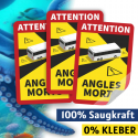 Angles Morts Bus Saugnapffolie 3x - Set