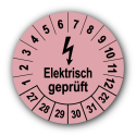 Elektrisch geprüft, rosa