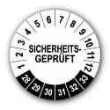 Sicherheitsgeprüft, weiß