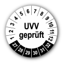 UVV geprüft, weiß