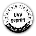 UVV geprüft, weiß
