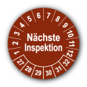 Nächste Inspektion, braun