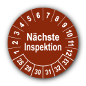 Nächste Inspektion, braun