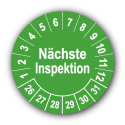 Nächste Inspektion, grün
