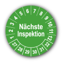 Nächste Inspektion, grün