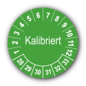 Kalibriert, grün