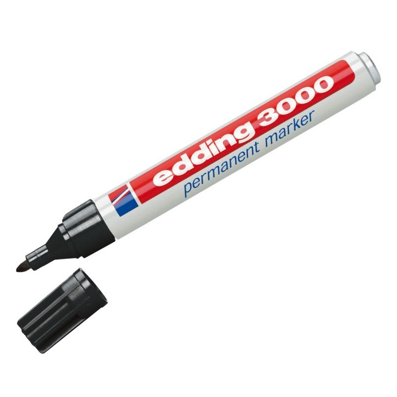 4 x Folienstift Edding 3000 permanent marker