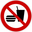 Essen und Trinken verboten - P022