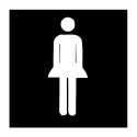 Piktogramm „WC Damen“