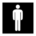 Piktogramm „WC Herren“