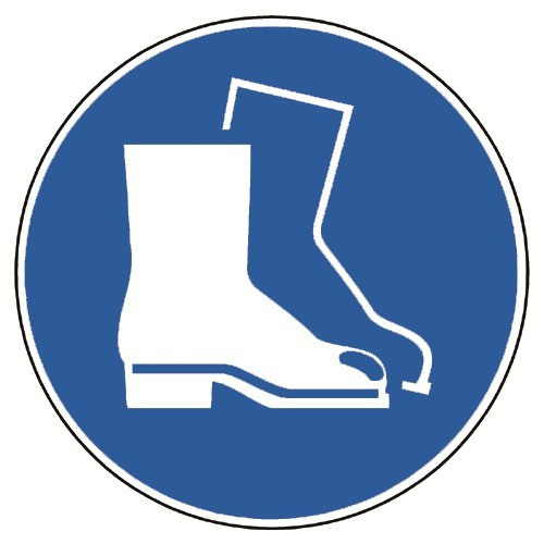 Fußschutz benutzen - M008