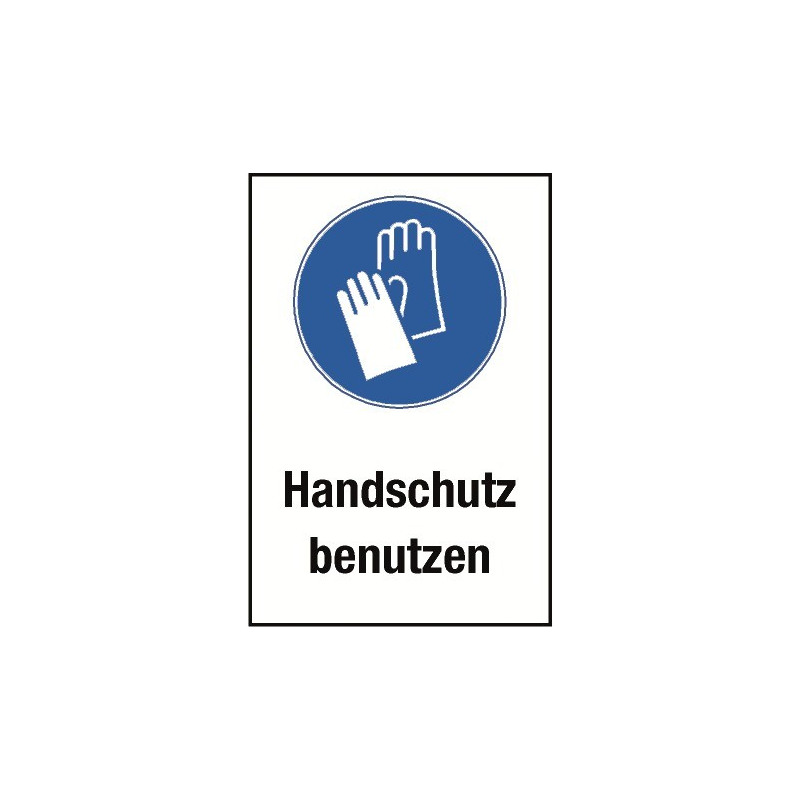 Kombischild „Handschutz benutzen“ - M009