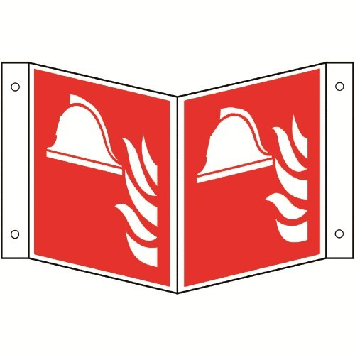 Nasenschild: Mittel und Geräte zur Brandbekämpfung - F004