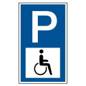 Parkplatzkennzeichnung, Symbol „Rollstuhlfahrer“