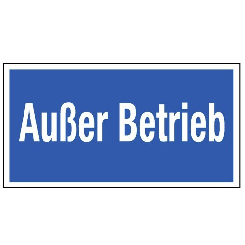 Außer Betrieb