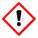 Gefahrstoff-Piktogramm „Dickes Ausrufezeichensymbol“ GHS07