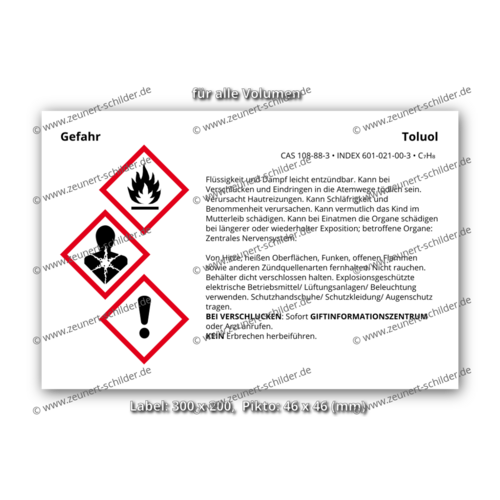 Toluol, CAS 108-88-3