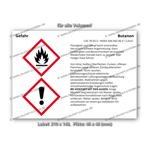 Butanon, CAS 78-93-3