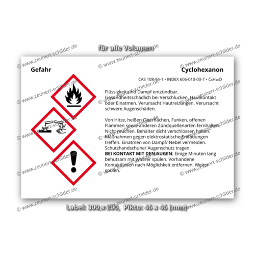 Cyclohexanon, CAS 108-94-1