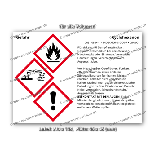 Cyclohexanon, CAS 108-94-1