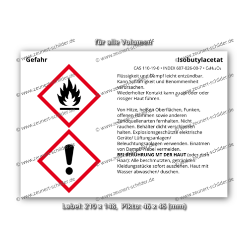 Isobutylacetat, CAS 110-19-0