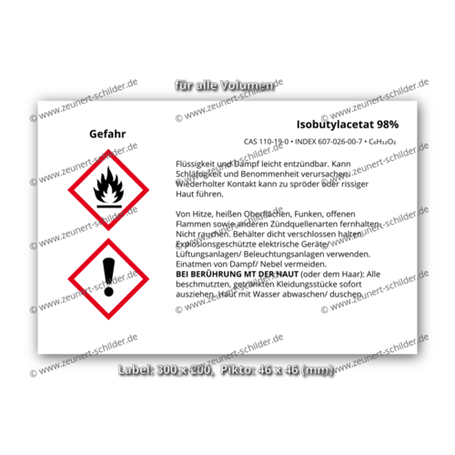 Isobutylacetat 98%, CAS 110-19-0