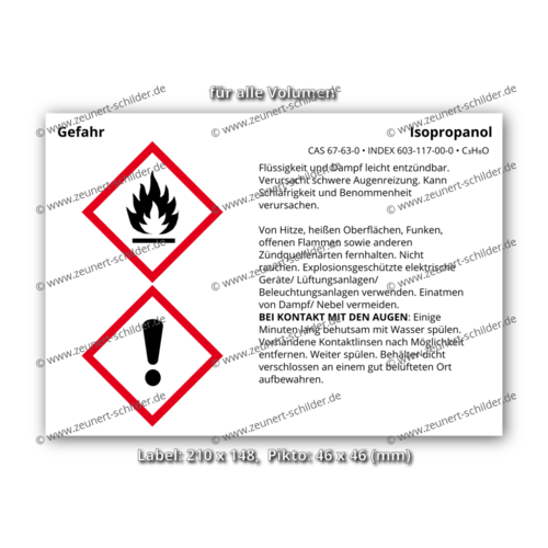Isopropanol, CAS 67-63-0